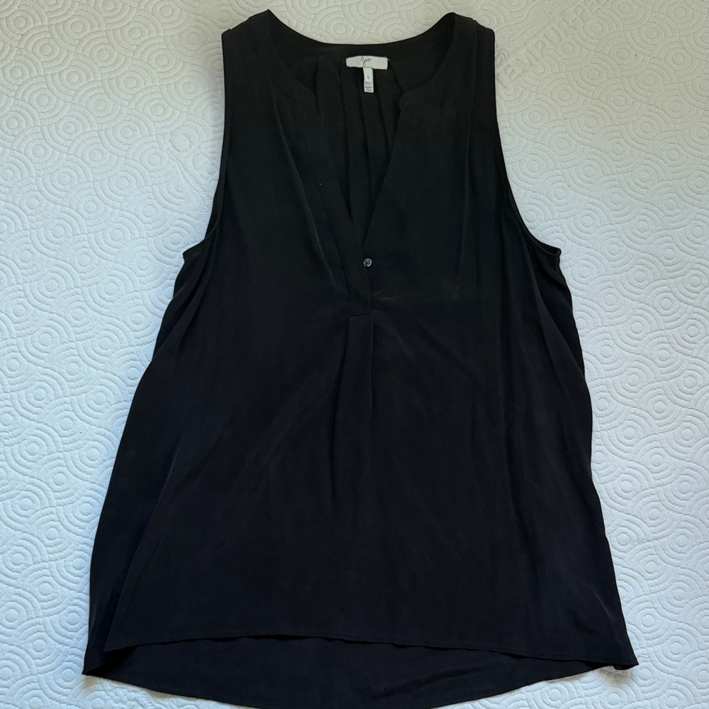 Joie Black Sleeveless Blouse